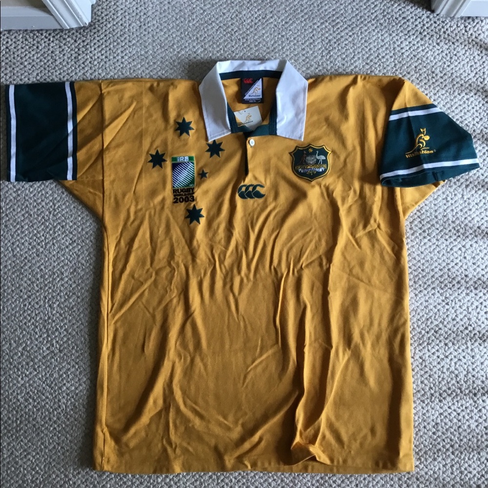 NEW AUSTRALIA WALLABIES 2003 JERSEY